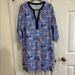 Land’s End Knit Sailboat Tunic Dress